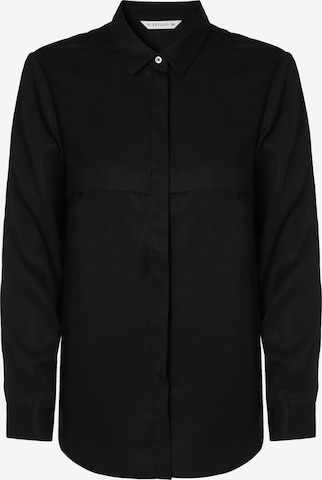 TATUUM Bluzka 'KOROTA' w kolorze czarny: przód