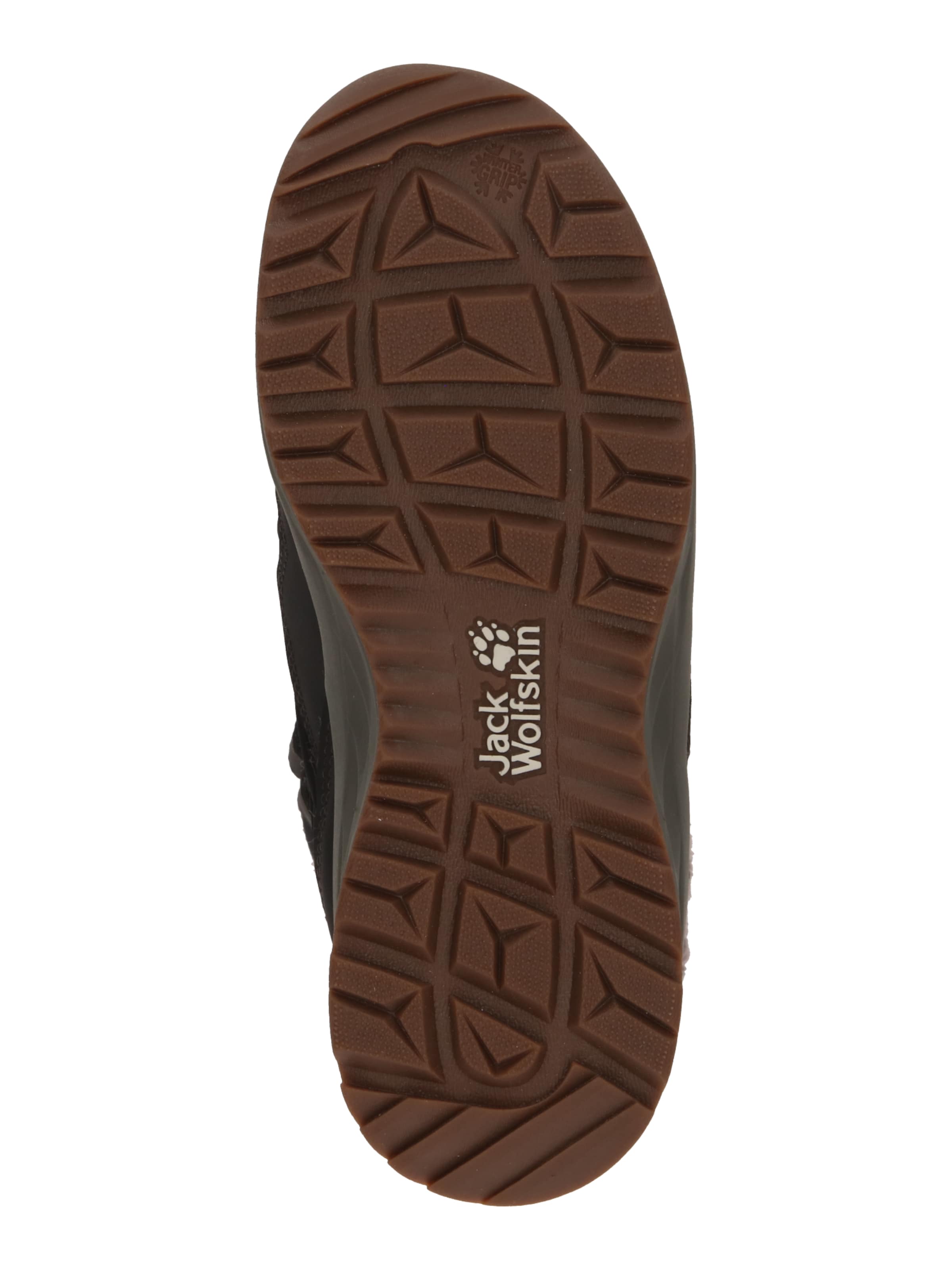 JACK WOLFSKIN Saapad 'Polar Bear', värv must