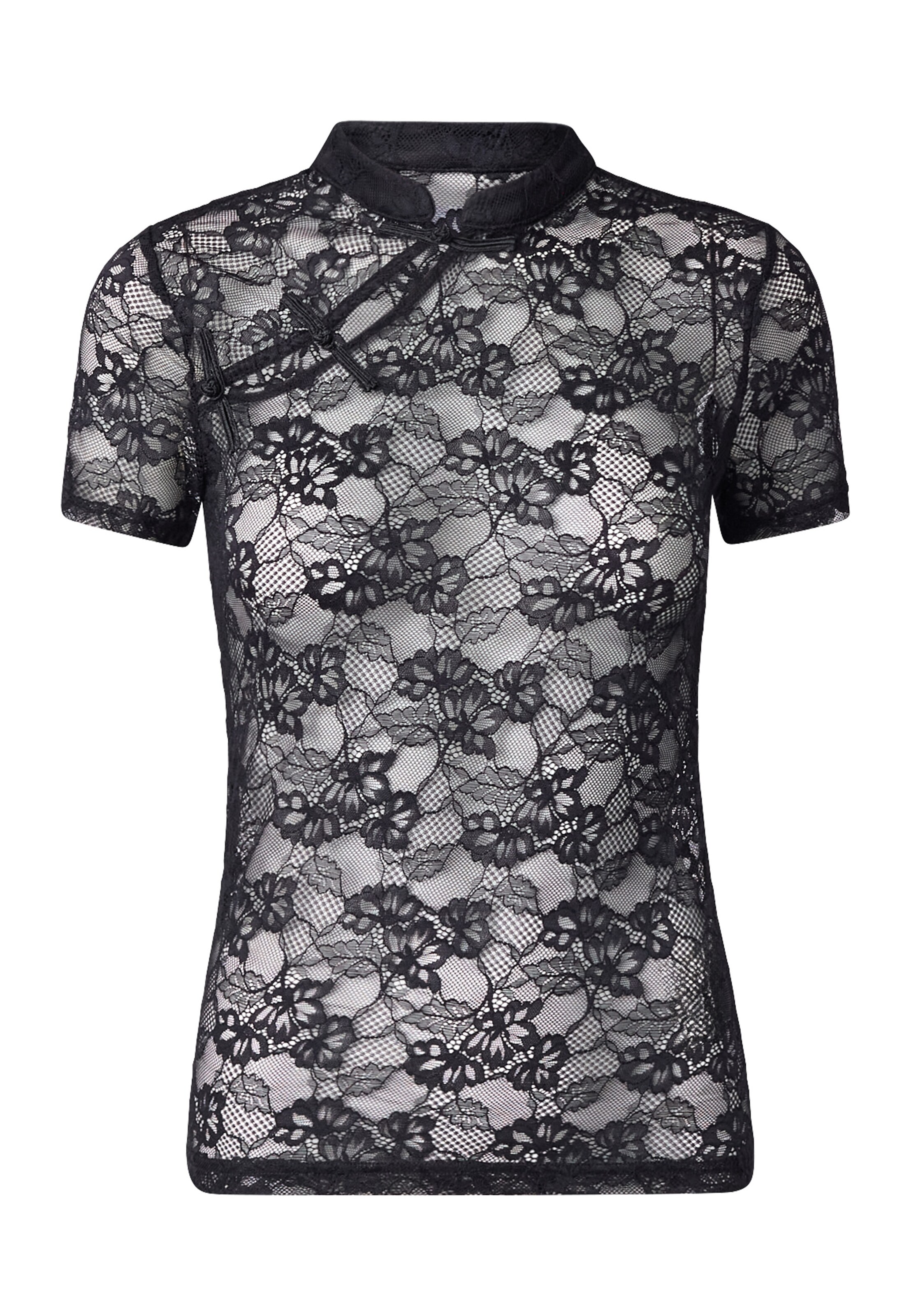 Camicia da donna 'VELAS' di SISTERS POINT in nero: frontale