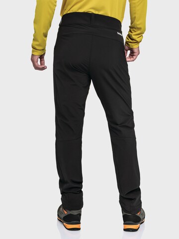 Schöffel Regular Outdoor trousers ' Mountain Pants Style Blaueis MNS ' in Black