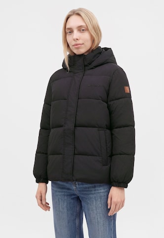 GUESS JEANS Vinterjakke i sort: forside