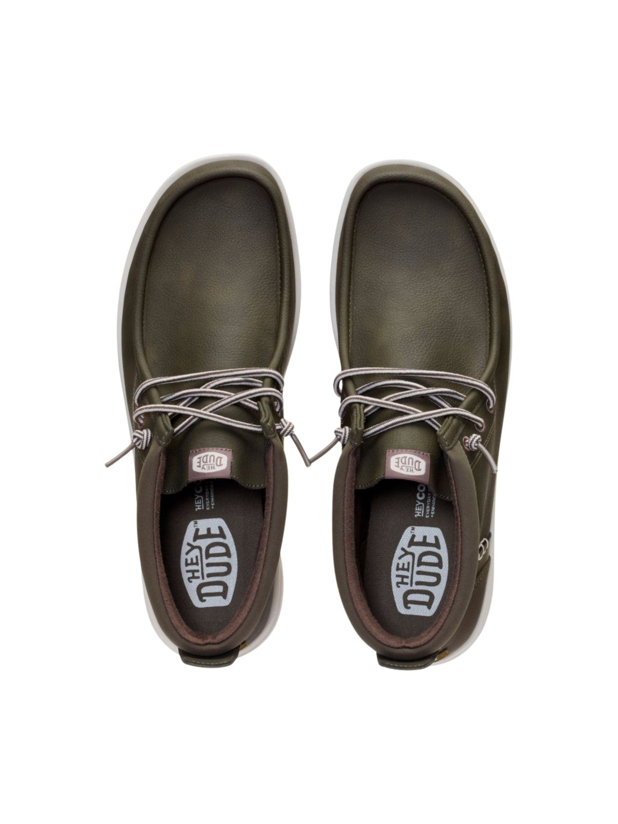 Boots chukka 'Wally Mid GripR Classic' di HEY DUDE in verde