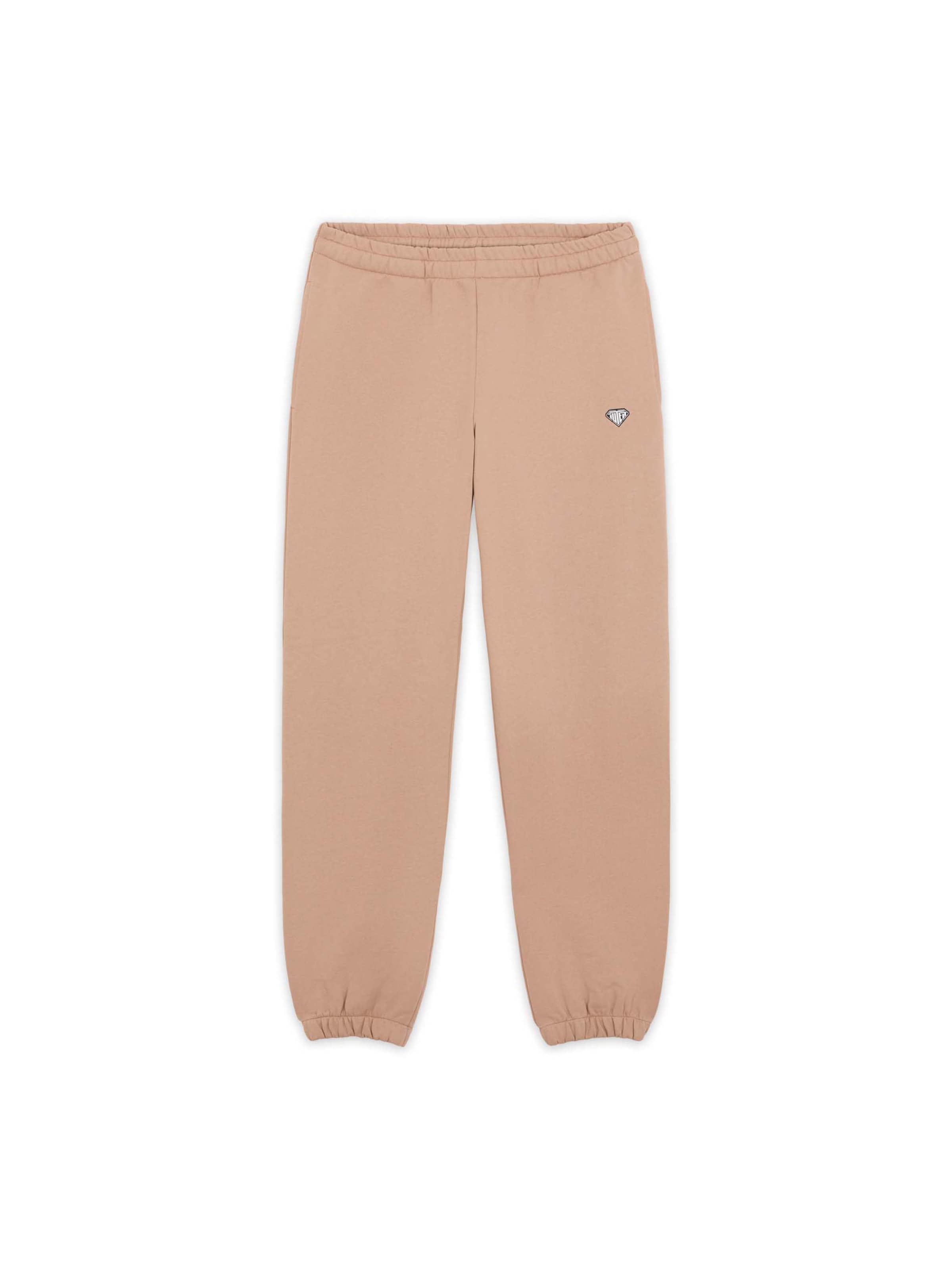 IUTER Tapered Broek in Bruin: voorkant