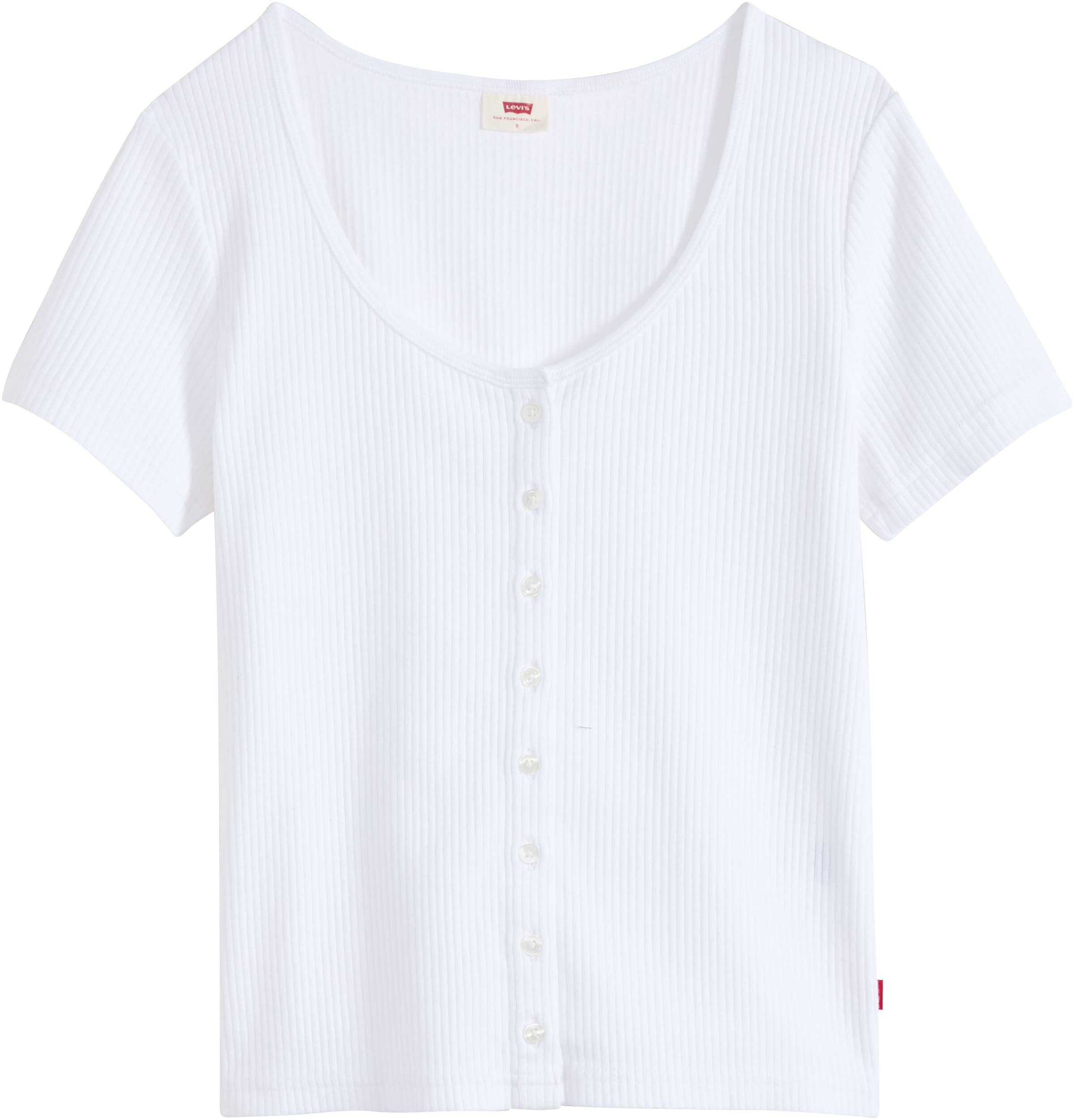 LEVI'S ® T-Shirt in Weiß: Vorderseite