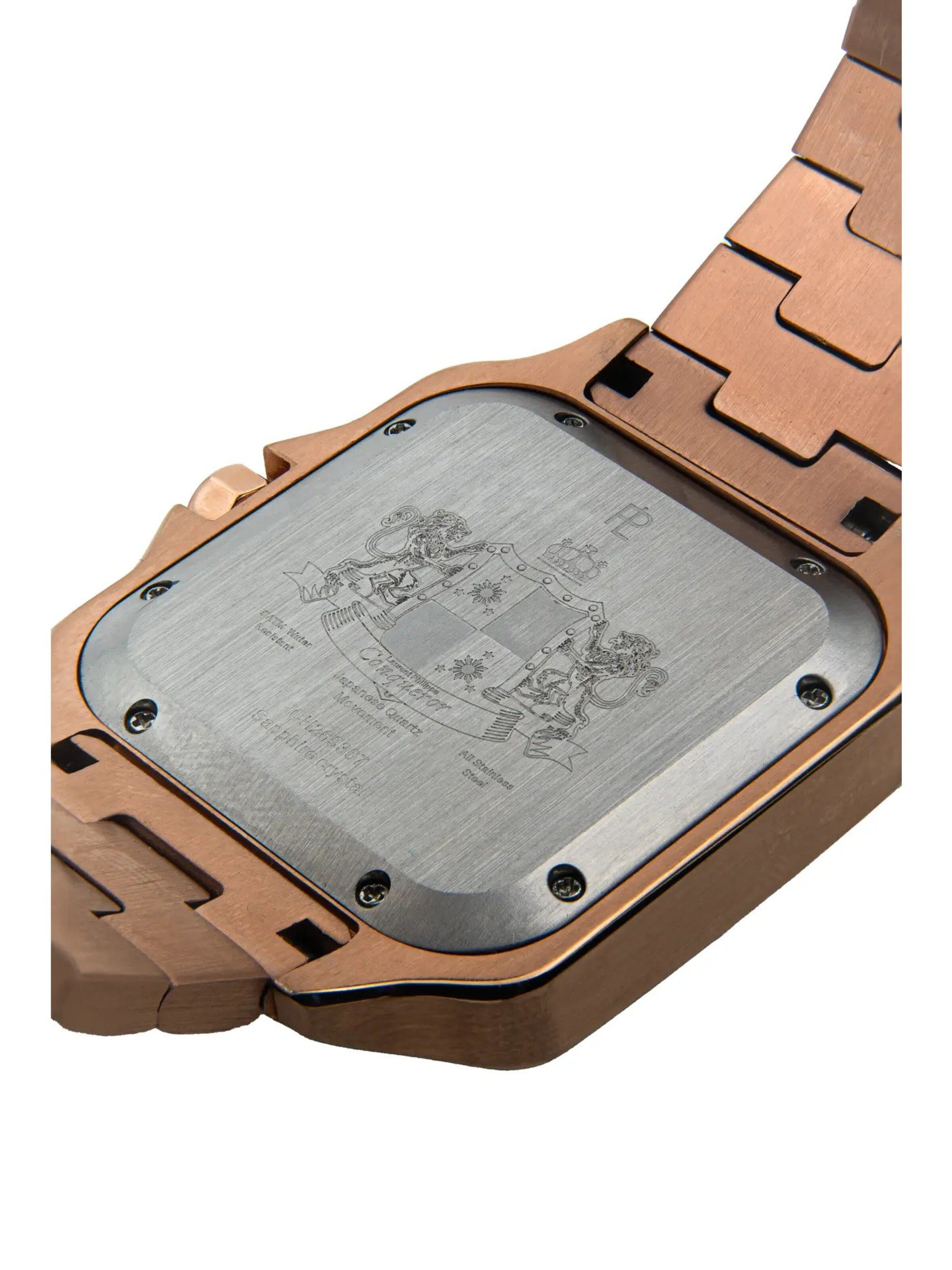 Laurent Philippe - Reloj analógico 'Conqueror Spirit of the Rose – Vanguard' en oro