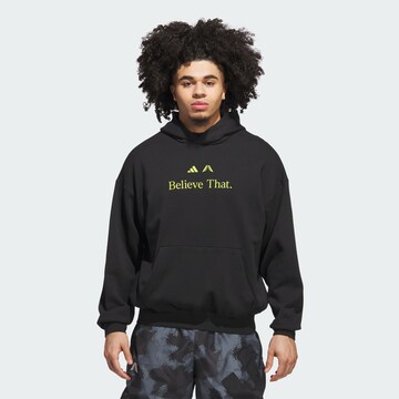 ADIDAS ORIGINALS Sweatshirt 'Anthony Edwards Believe That' in Black: front