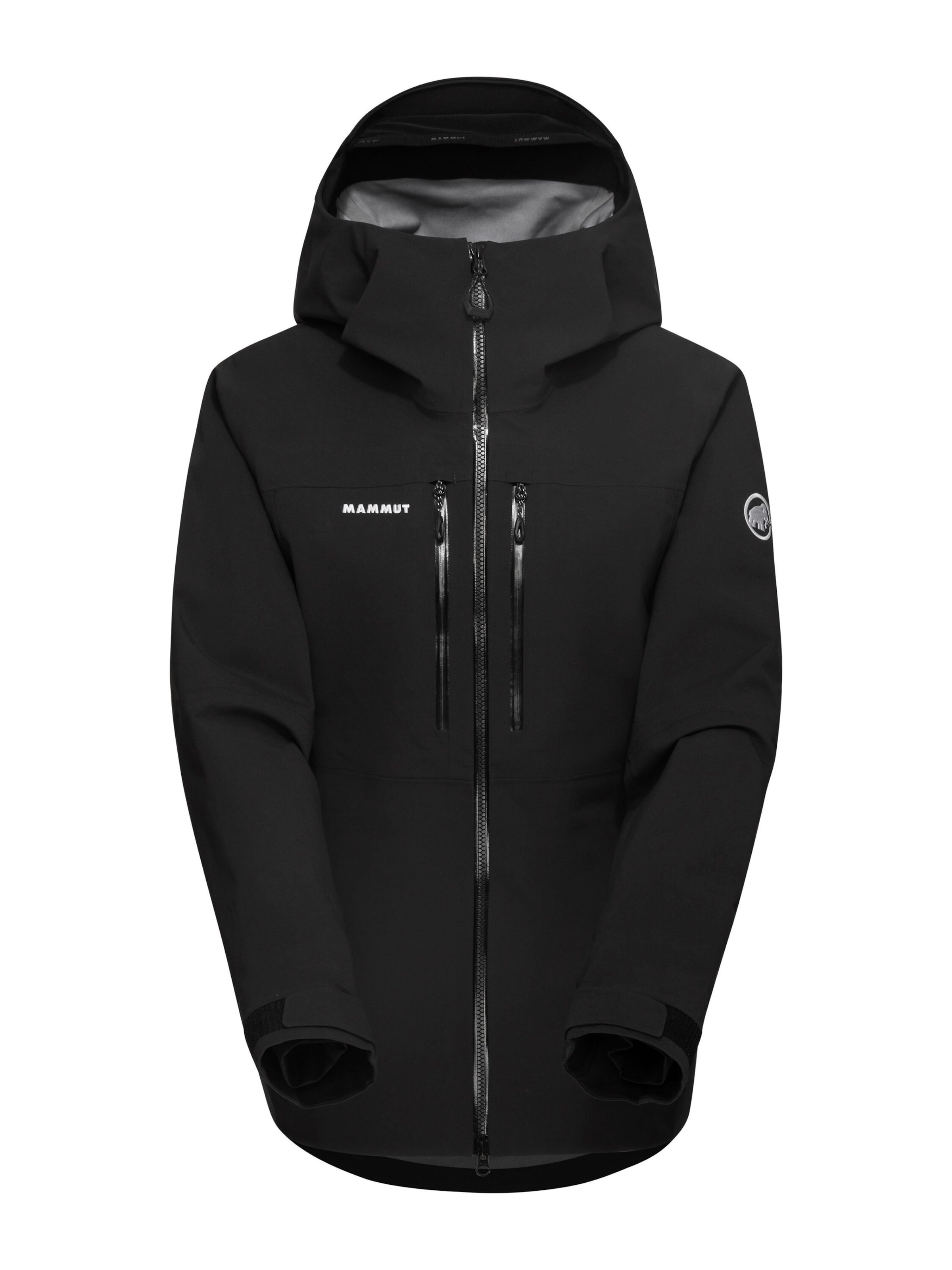 MAMMUT Outdoorjacke 'Stoney' in Schwarz: Vorderseite