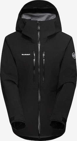 MAMMUT Outdoorjacke 'Stoney' in Schwarz: Vorderseite