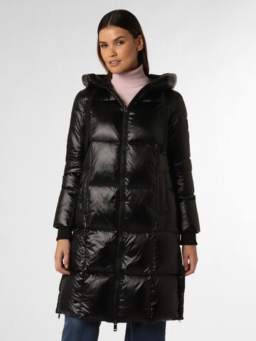 MOS MOSH Winter Coat in Black: front