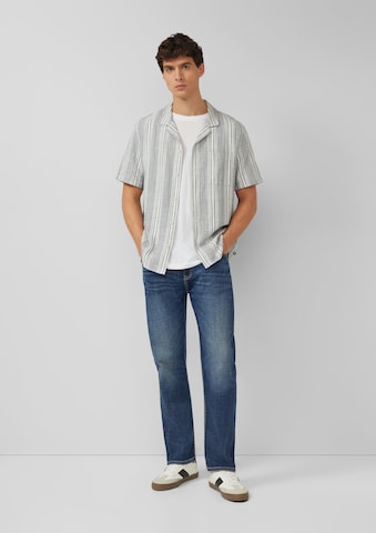 s.Oliver Comfort fit Button Up Shirt in White
