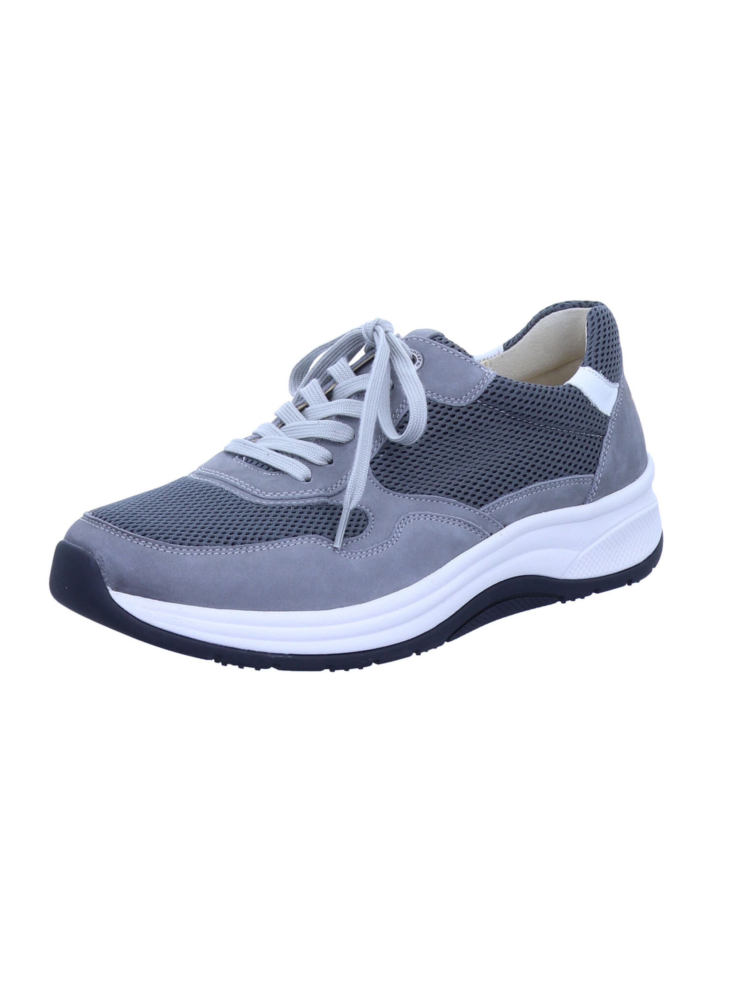 Ganter Veterschoen 'High Flyer' in Grijs: voorkant