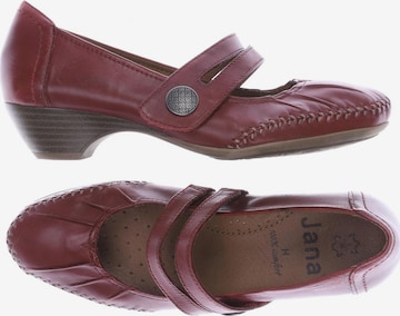 JANA Flats & Loafers in 38 in Red: front