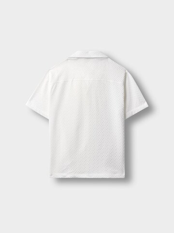 Burocs Regular Fit Hemd 'Structured'‌‌‌‌‌‌‌‌ in Weiß