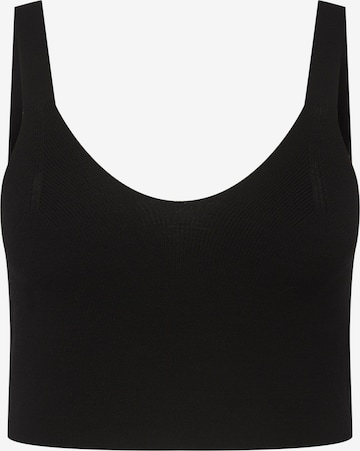 Ulla Popken Top in Black: front