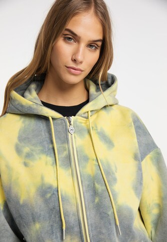 myMo ROCKS - Sudadera con cremallera en amarillo