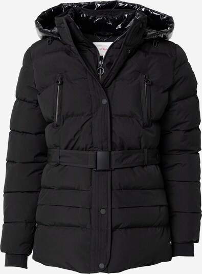 s.Oliver Veste mi-saison en noir, Vue avec produit
