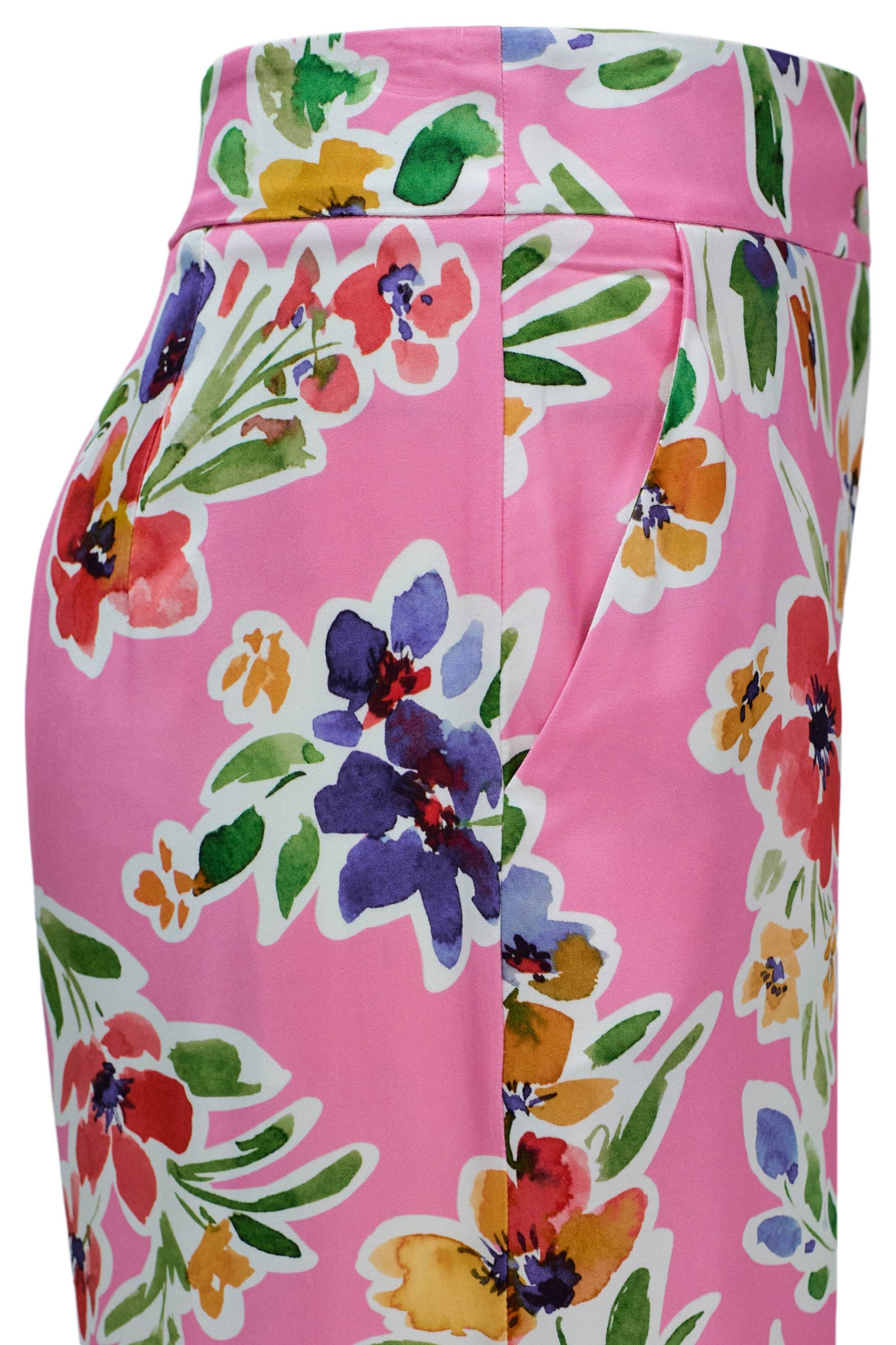 Salsa Jeans Wide Leg Hose in Pink