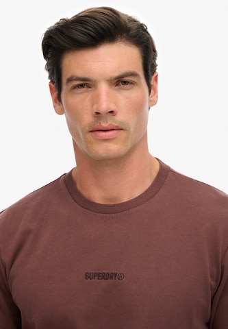 T-Shirt Superdry en rouge