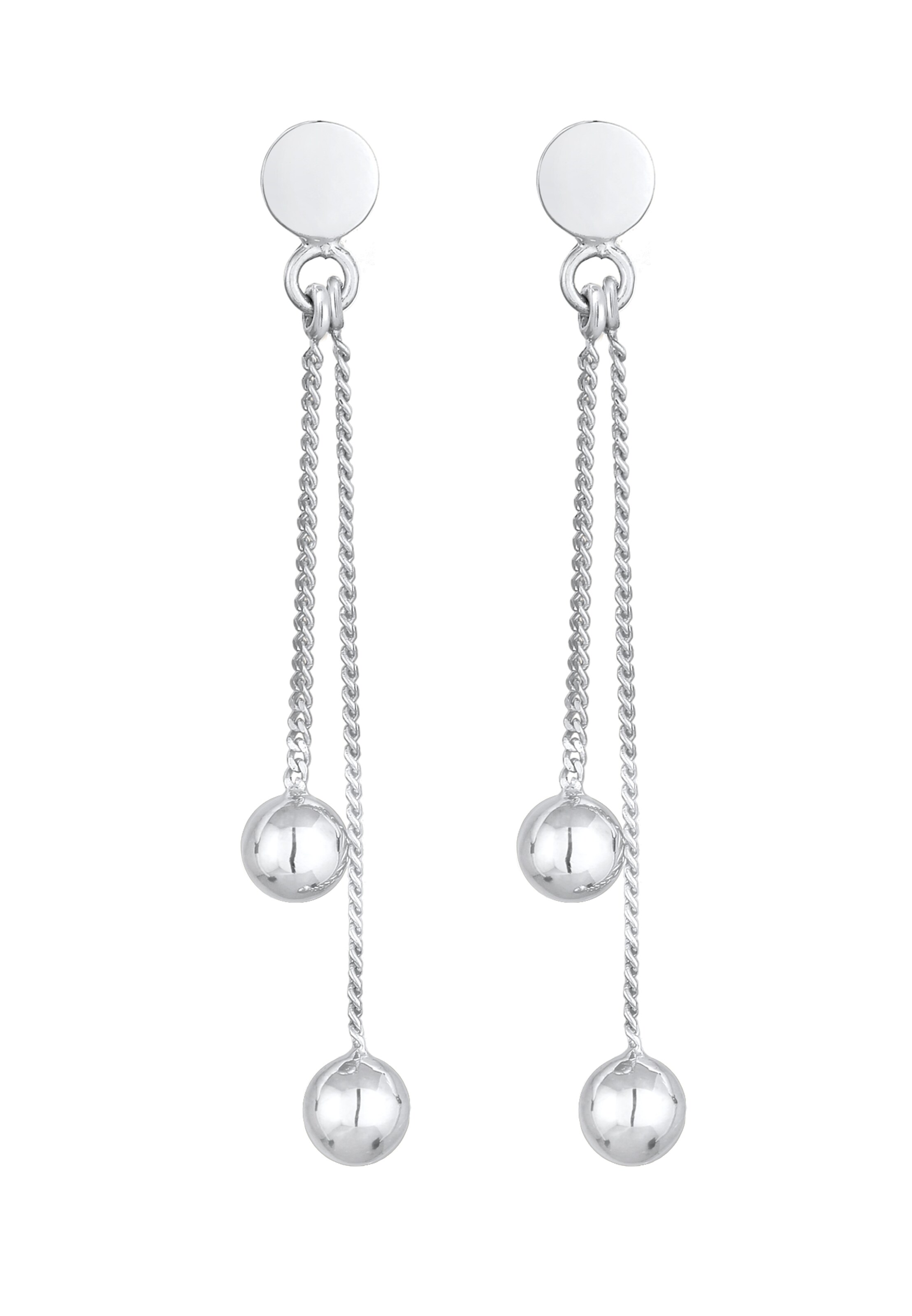 ELLI Oorbellen in Zilver: voorkant