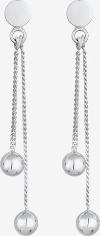 Boucles d'oreilles ELLI en argent : devant