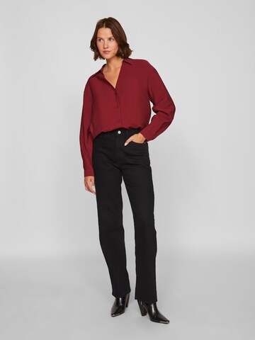 VILA - Blusa 'VIDomira' em vermelho