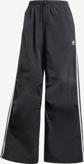Kelnės '3-Stripes Woven Parachute' iš ADIDAS ORIGINALS, spalva – juoda / balta, Prekių apžvalga