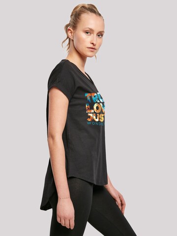 F4NT4STIC Shirt 'DC Comics Wonder Woman 84 Diana Truth Love Justice ' in Black