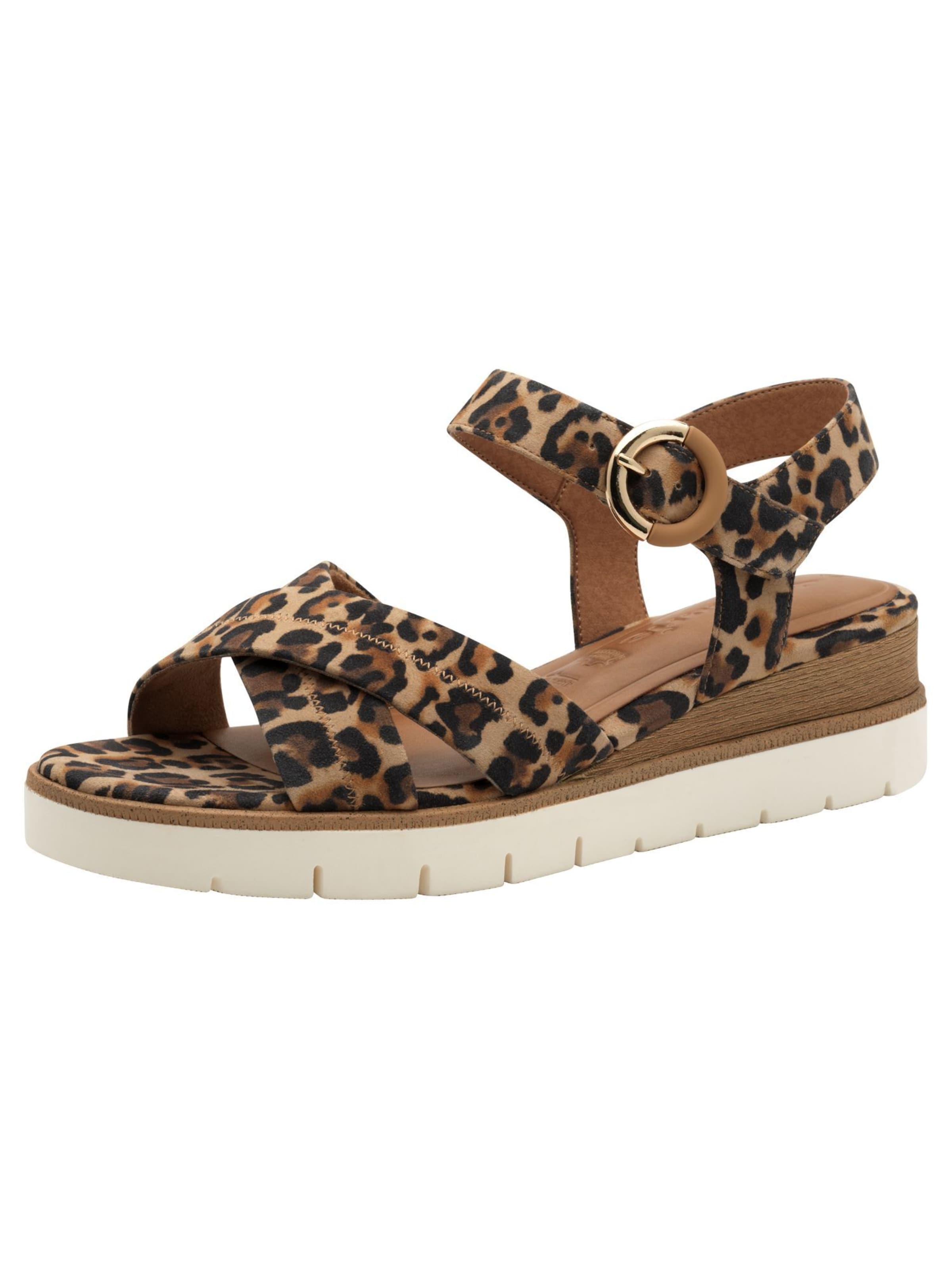 Tamaris Sandal in Brown: front
