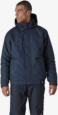 DICKIES Performance Jacket in Blue: front