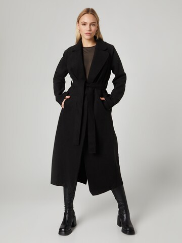 Guido Maria Kretschmer Women Ανοιξιάτικο και φθινοπωρινό παλτό 'Lilli' σε μαύρο: μπροστά