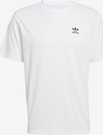 balta ADIDAS ORIGINALS Marškinėliai 'Trefoil Essentials': priekis