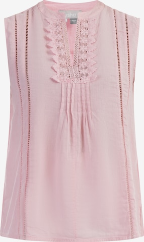 Usha - Blusa en rosa: frente