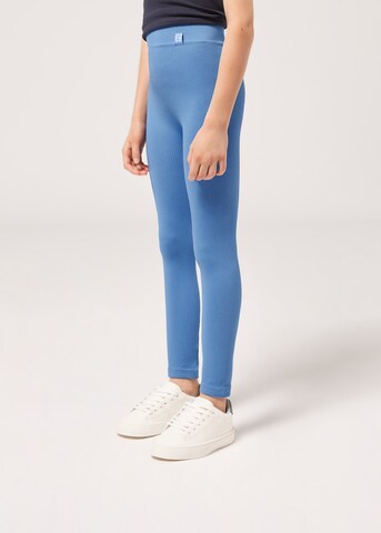 CALZEDONIA Skinny Leggings in Blue