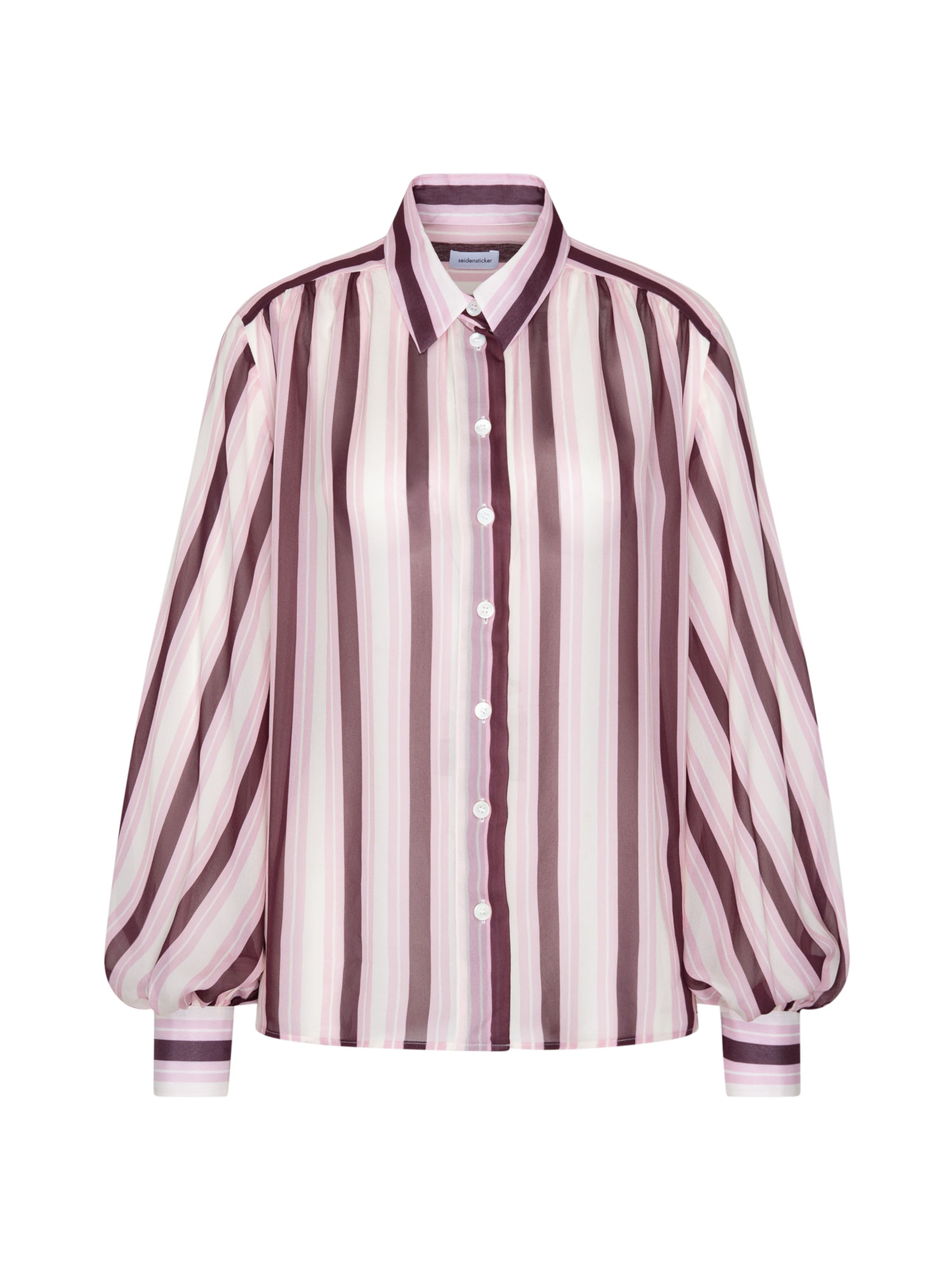 SEIDENSTICKER Blouse in Rood: voorkant