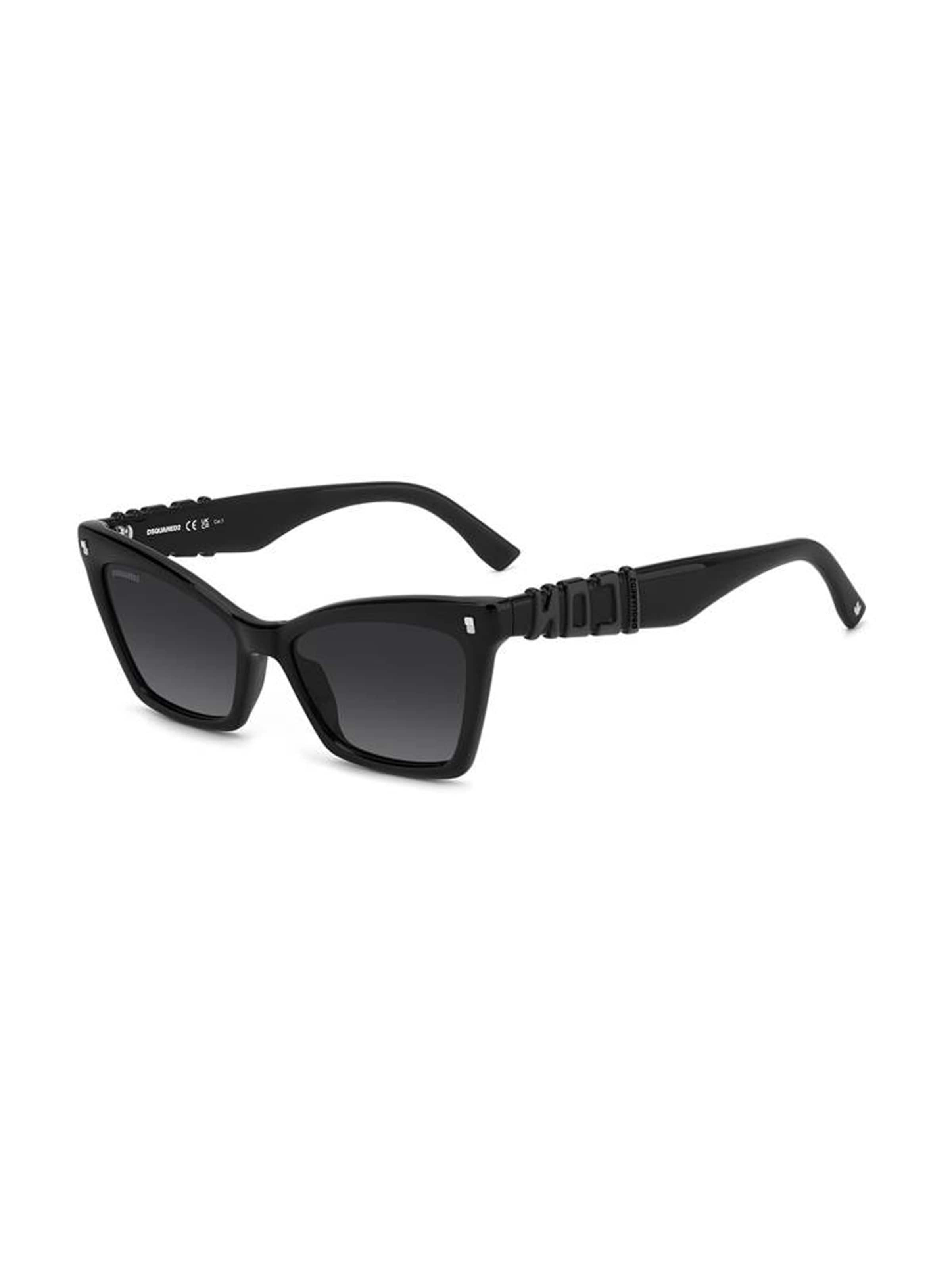 DSQUARED2 Okulary przeciwsłoneczne w kolorze czarny: przód