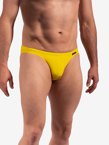 Olaf Benz Swim Trunks ' BLU2252 Sunbrief ' in Yellow: front