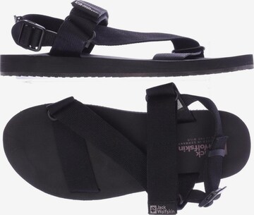 JACK WOLFSKIN Sandalen 39,5 in Schwarz: predná strana