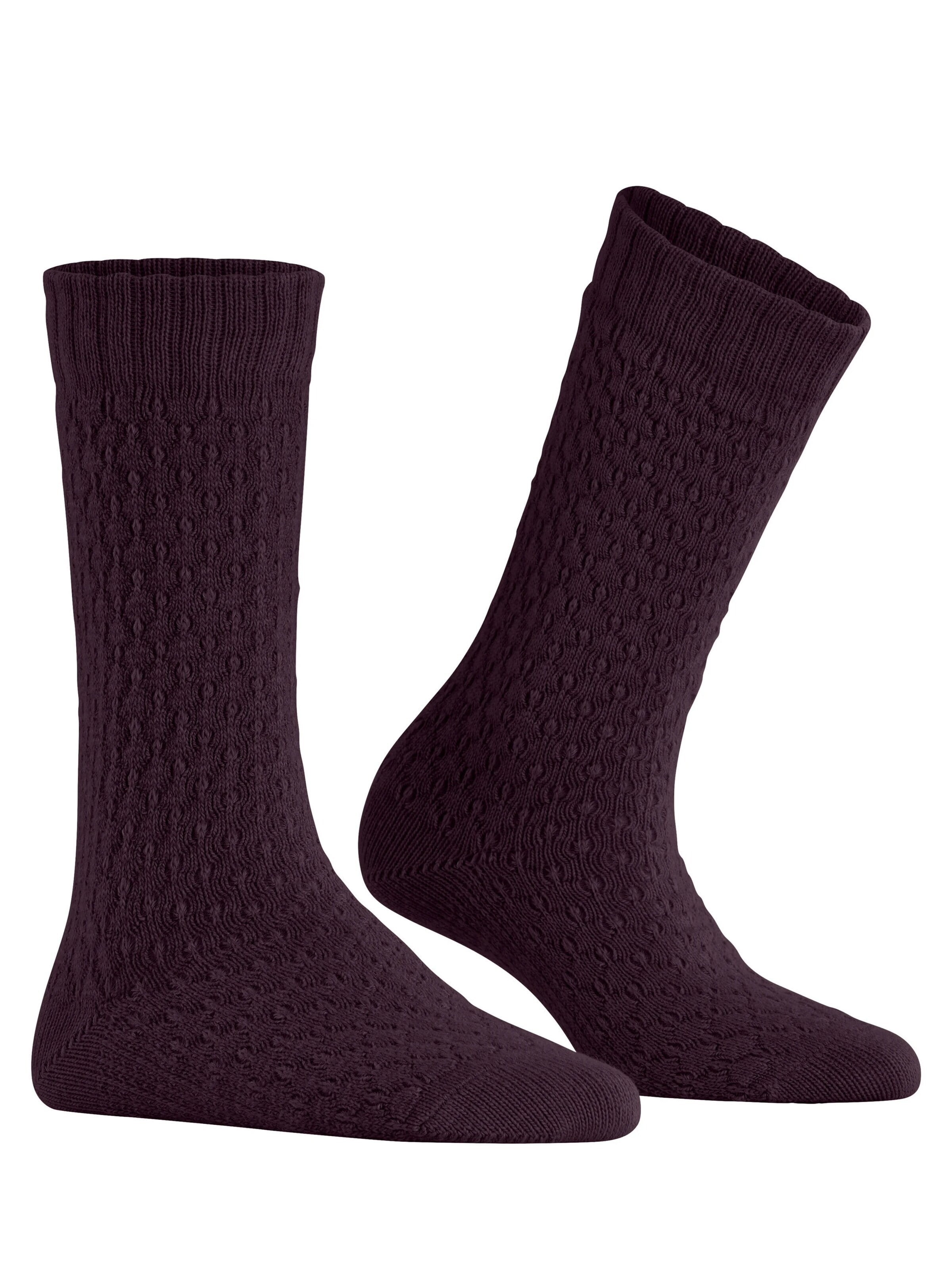 BURLINGTON Socken 'Orkney' in Lila