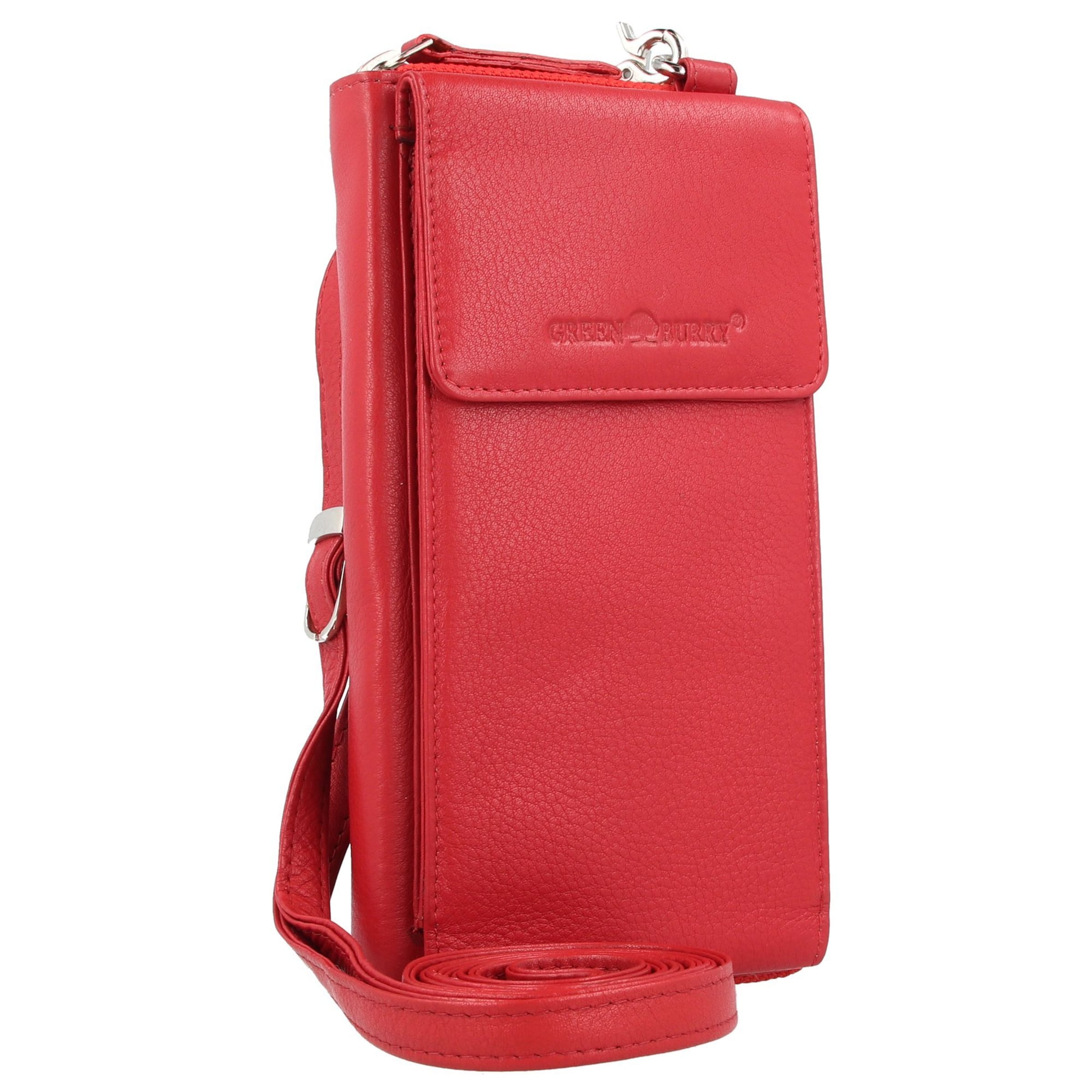 GREENBURRY Tasche 'Nappa' in Rot