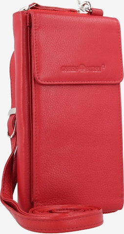 GREENBURRY Smartphone Case 'Nappa' in Red