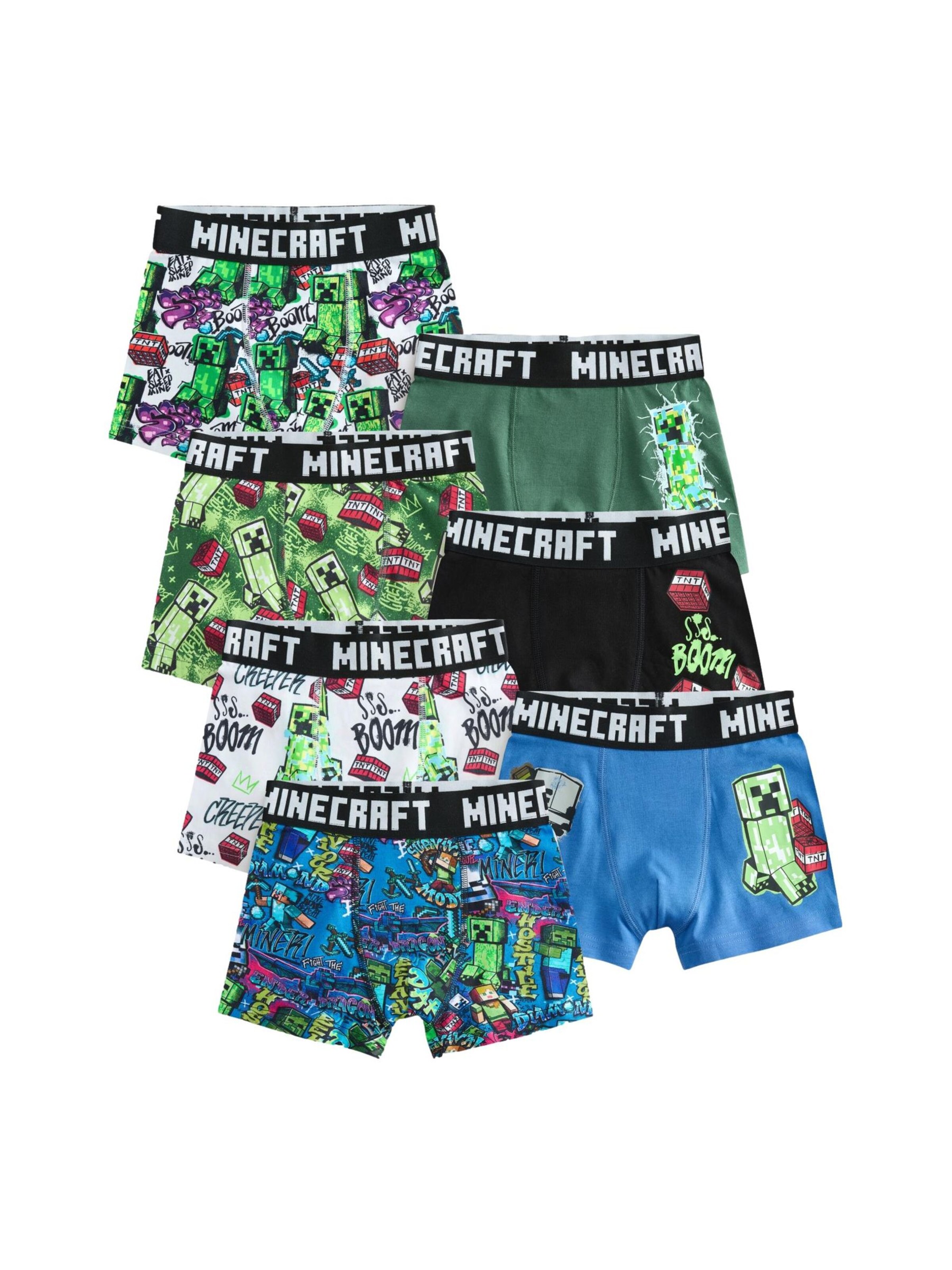 Next Kalsong 'Minecraft Trunks' i blandade färger: framsida