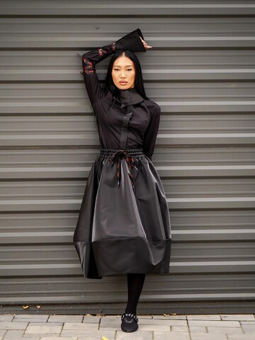 IUnique - Falda 'Taffeta Balloon Skirt' en negro