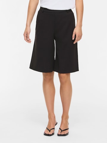 VILA - regular Pantalón 'VIVarone' en negro: frente