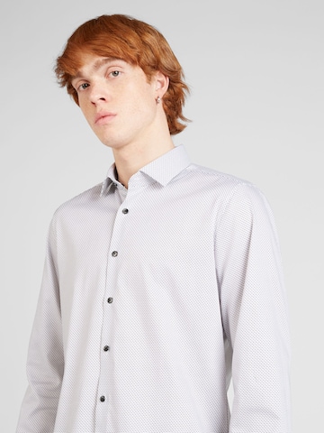 OLYMP - Regular Fit Camisa 'Level 5' em branco