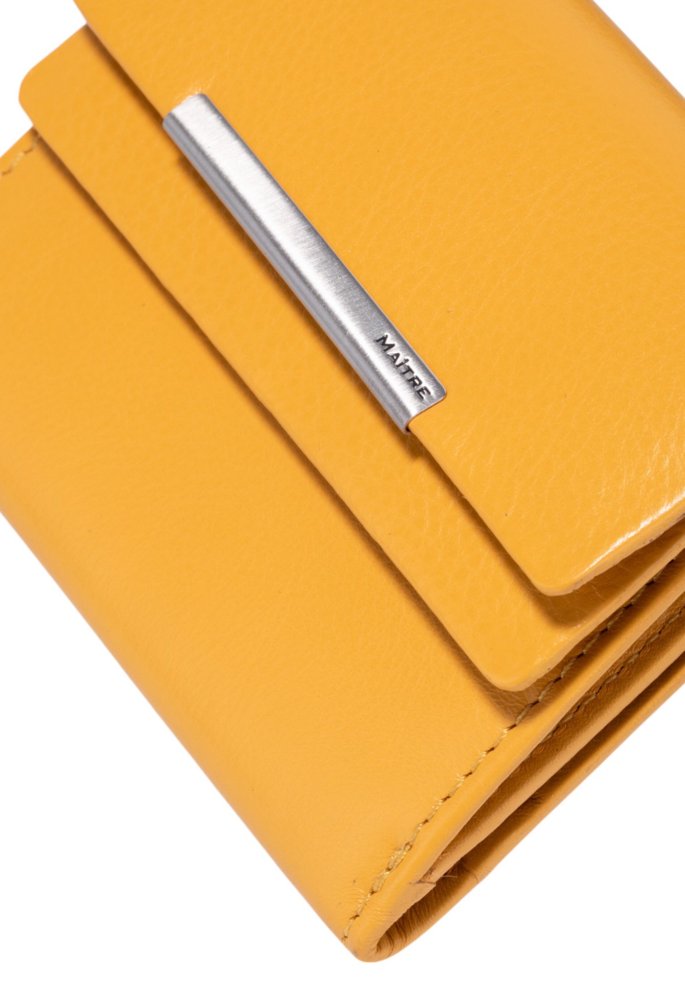 Portamonete 'Belg Deda Purse' di Maître in giallo