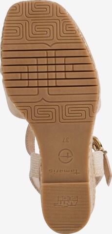 TAMARIS Strap Sandals in Beige