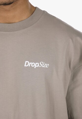 T-Shirt 'Yeterday' Dropsize en gris