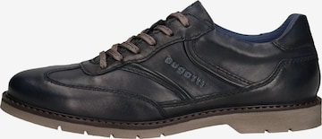 bugattiCipele na vezanje - plava boja: prednji dio