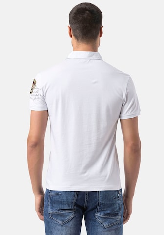 CIPO & BAXX Poloshirt in Weiß