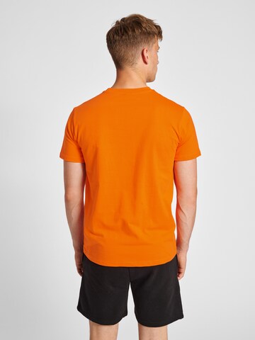 Hummel T-Shirt 'Red Heavy' in Orange